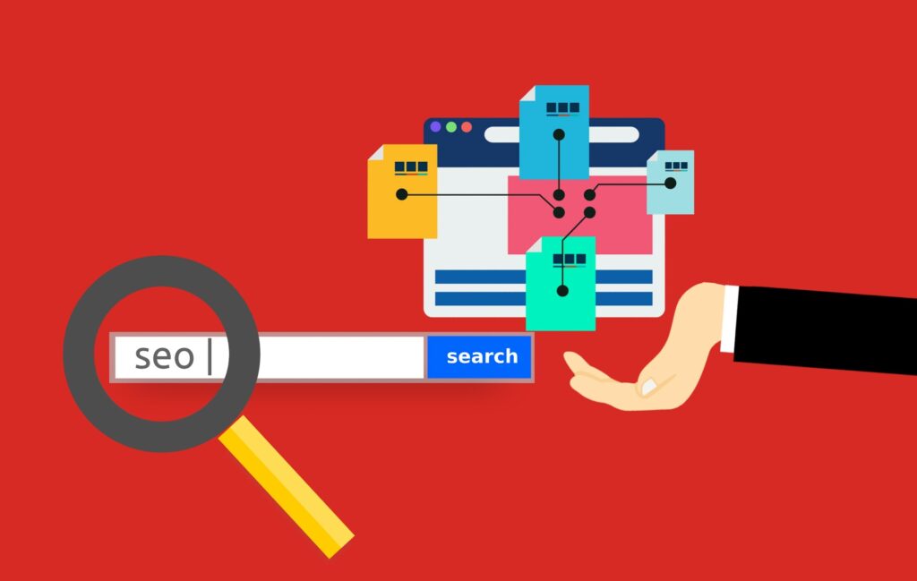 Carte d'un site web symbolisant le Sitemap XML