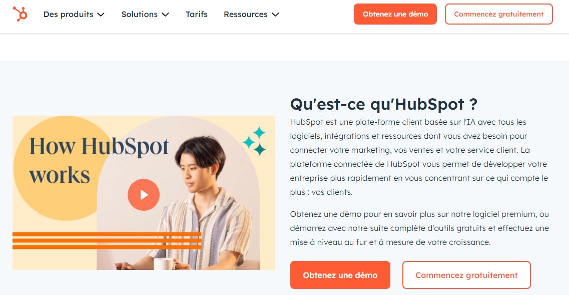 Hubspot software