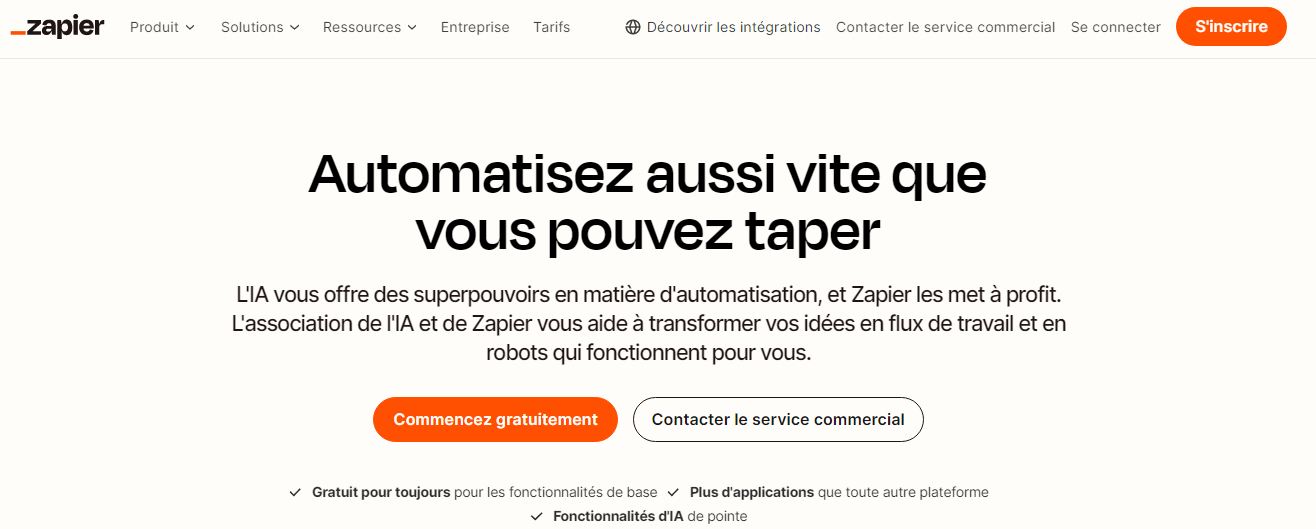 Zapier software