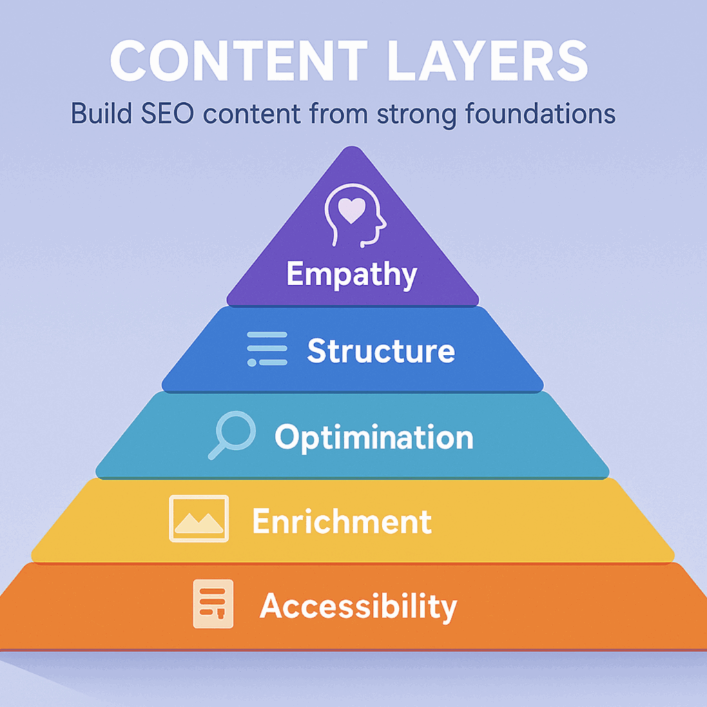 Hack SEO Content creation quality and structure