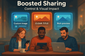 Key benefits for social sharing and SEO