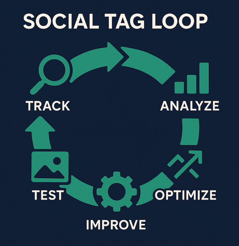 Tracking engagement metrics and click-through rates