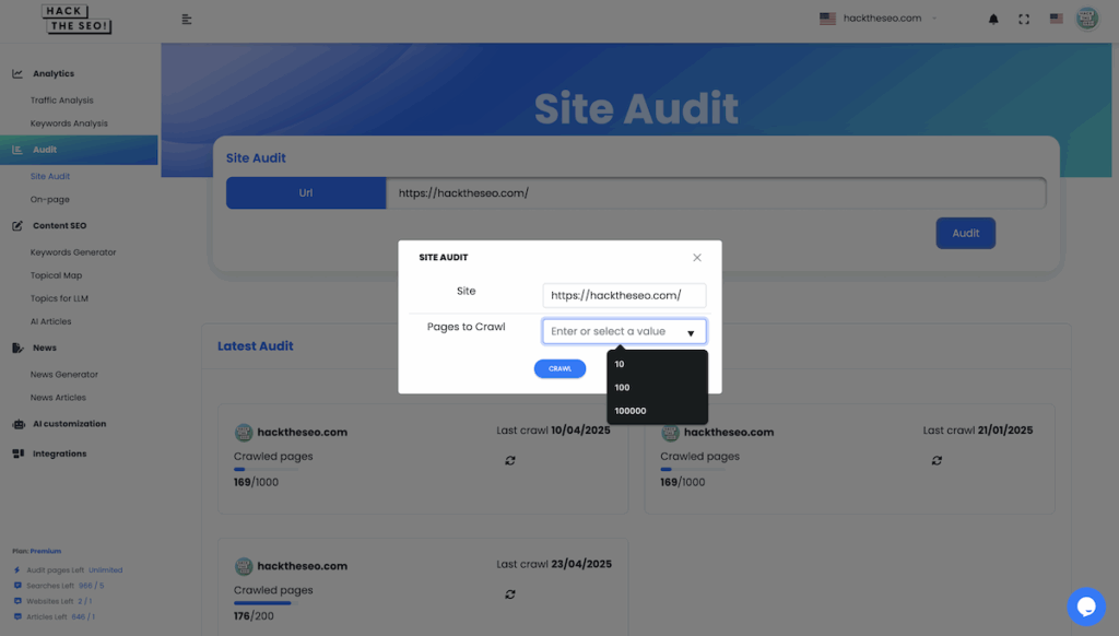 Your First Audit
