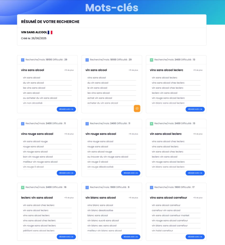 Generer des clusters