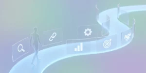 image abstrait cocon sémantique parcours utilisateur