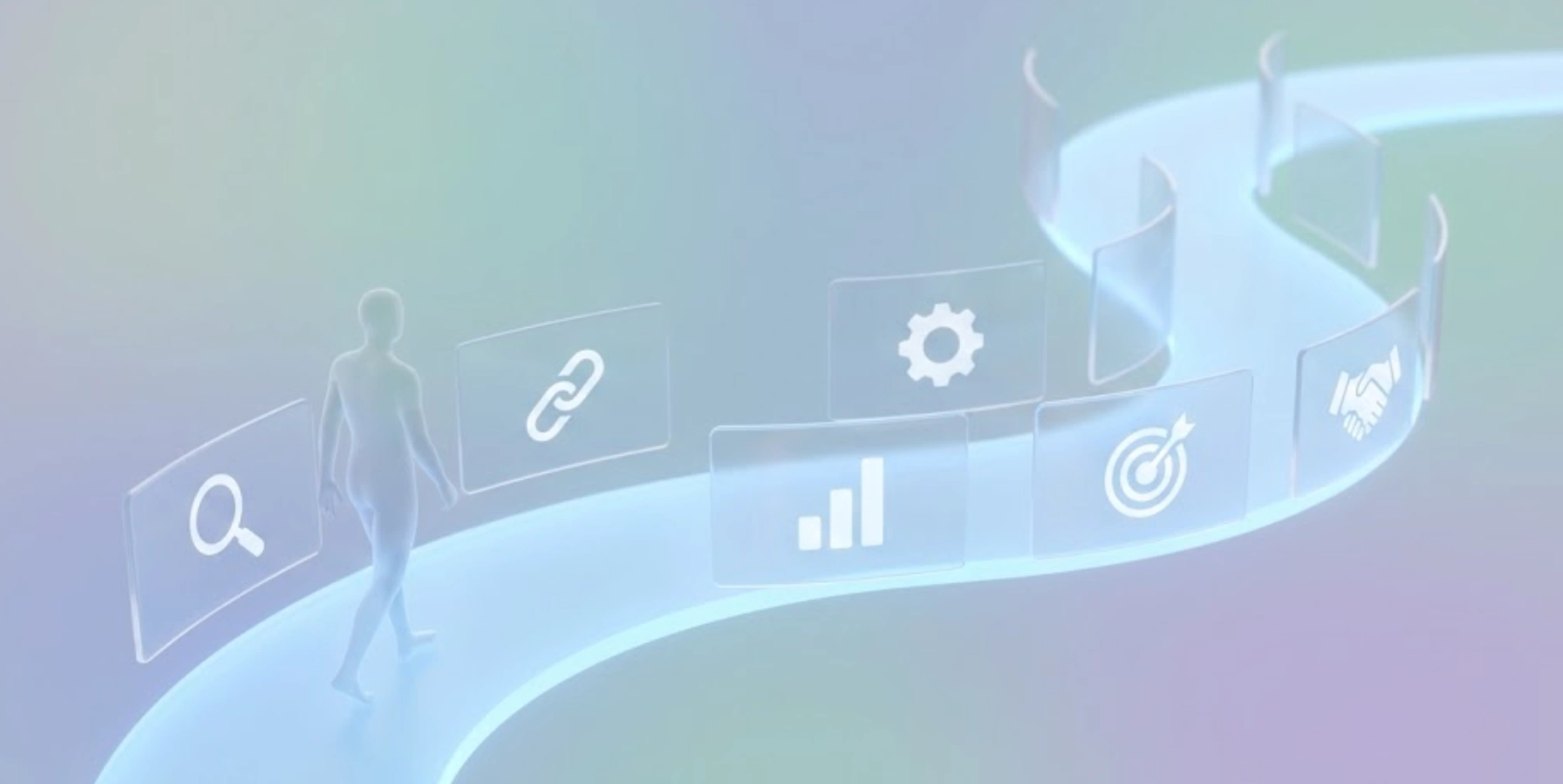 image abstrait cocon sémantique parcours utilisateur