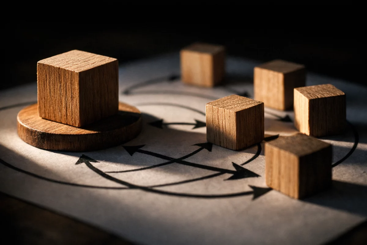 Mécaniques d’architecture et de maillage : ce qui fait pages piliers et satellites — Mécaniques d’architecture et de maillage : ce qui fait réellement “monter” un cocon