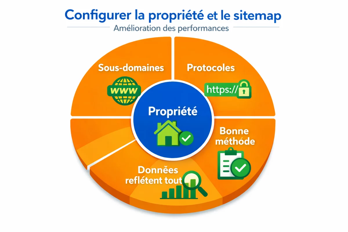 amélioration des performances — Configurer la propriété et le sitemap