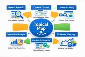 création topical map — Création de topical map : les étapes pour bâtir une cartographie qui ranke