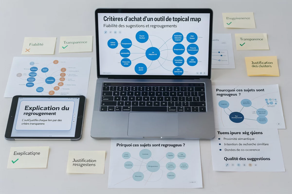 outil topical map — Critères d’achat d’un outil de topical map (ce qui différencie vraiment les solutions)