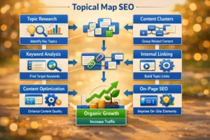 topical map SEO — Topical map SEO : la méthode pour structurer vos sujets et gagner en visibilité
