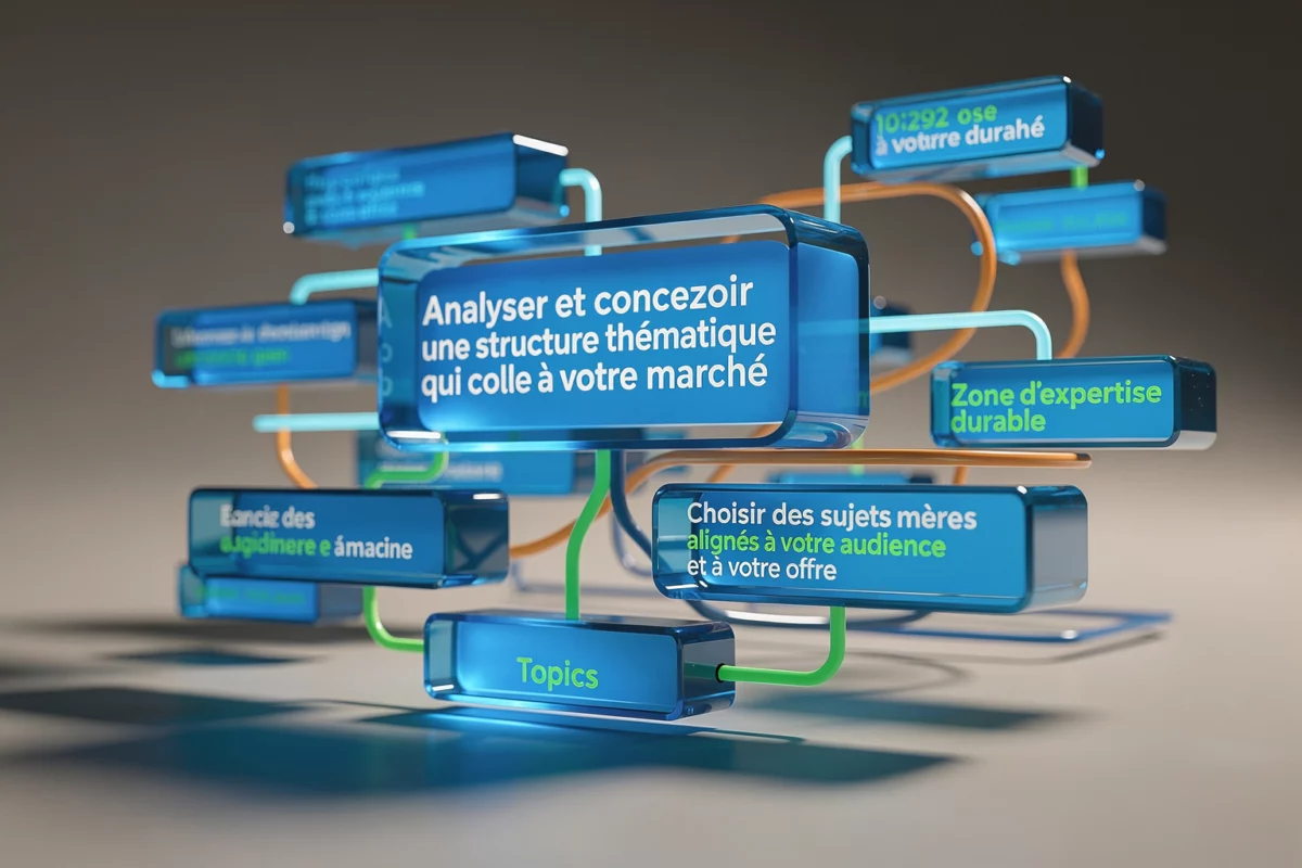 Analyser et concevoir une structure thématique qui colle à votre marché | Hack the seo