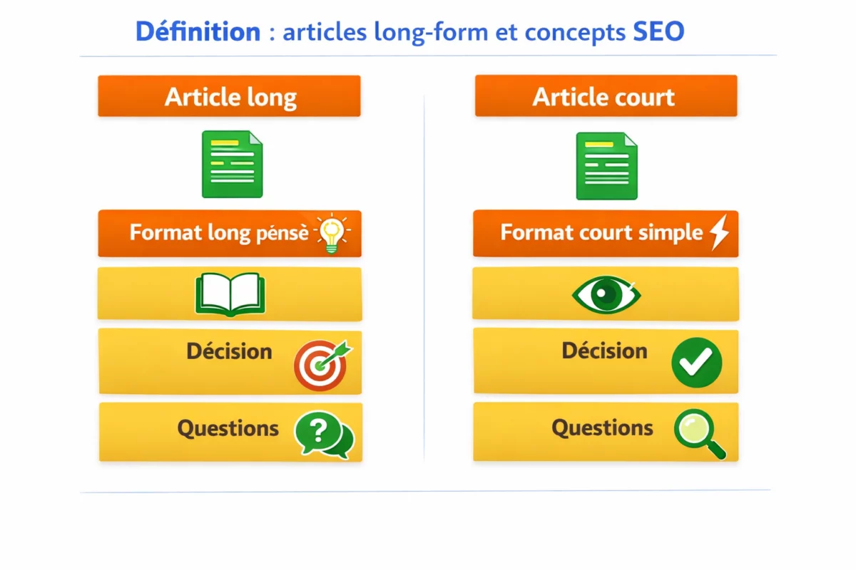 Définition : articles long-form et concepts SEO articles long-form — Définition : articles long-form et concepts SEO