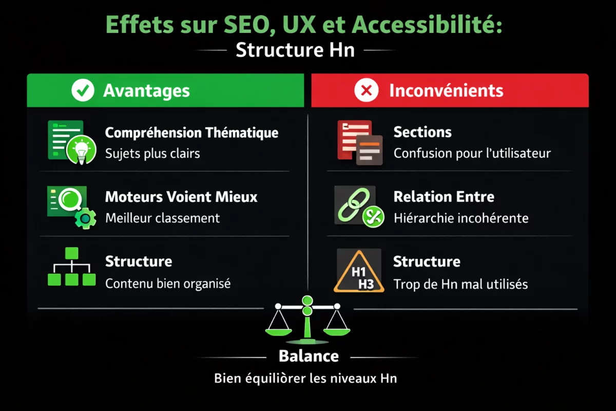 Effets sur SEO, UX et accessibilité Effets sur SEO, UX et accessibilité | Hack the seo
