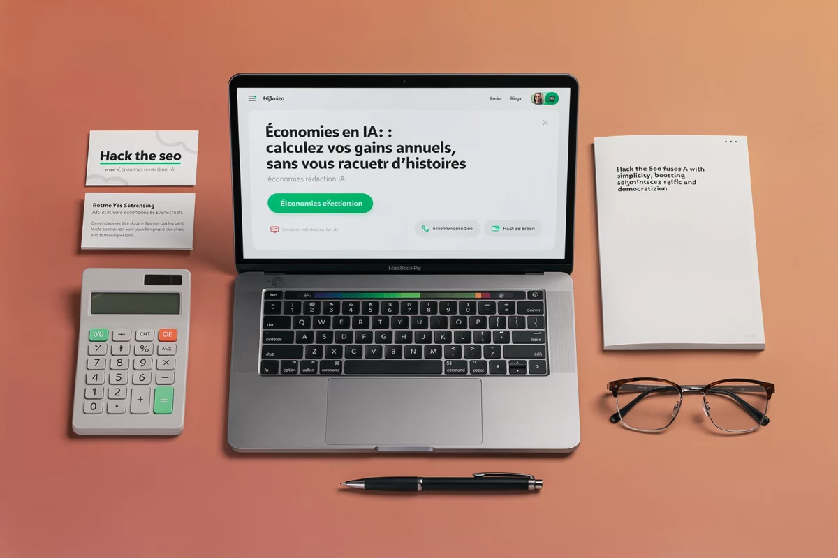 économies rédaction IA — Économies en rédaction IA : calculez vos gains annuels, sans vous raconter d’histoires