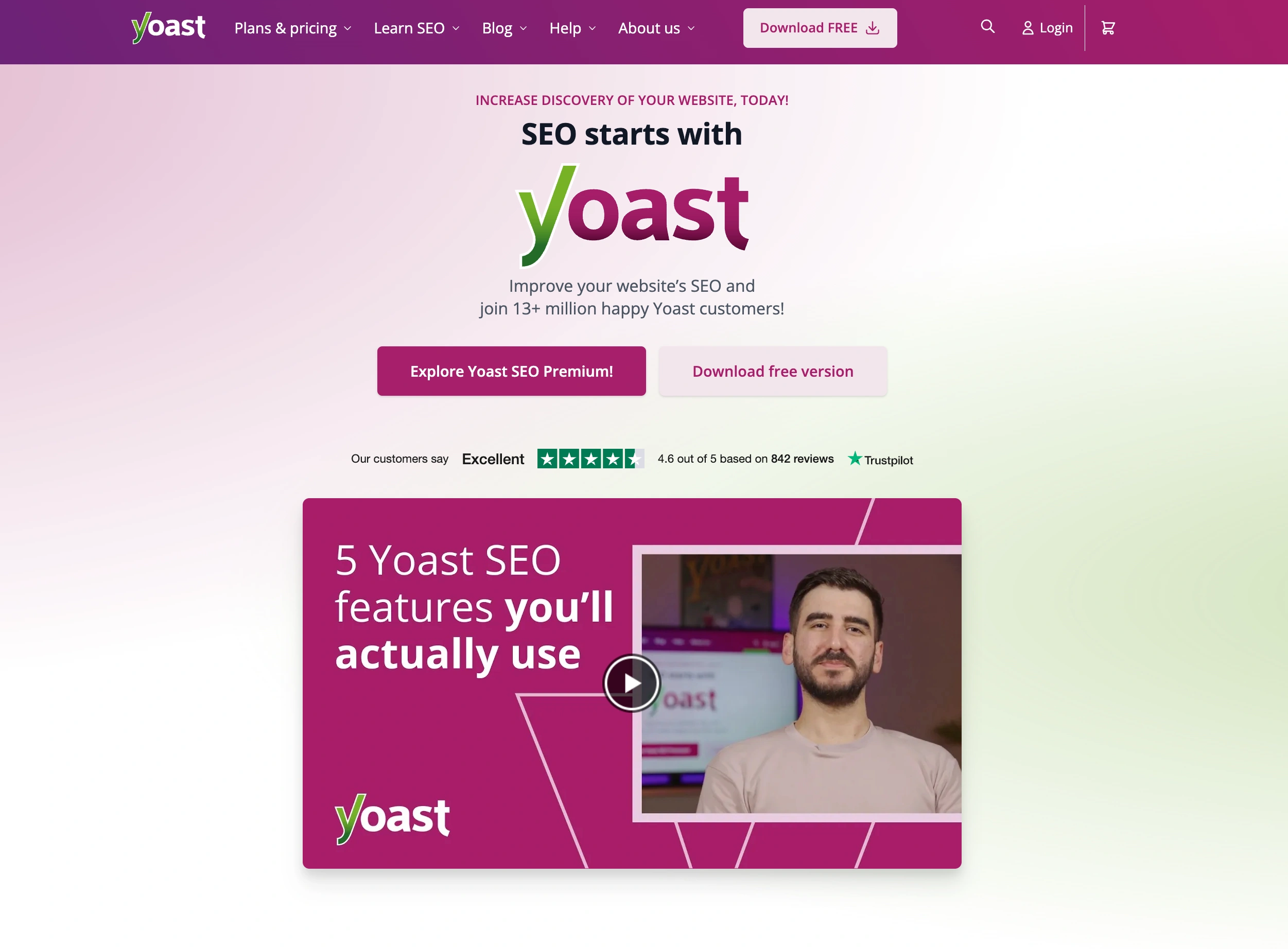Interface du plugin SEO WordPress Yoast