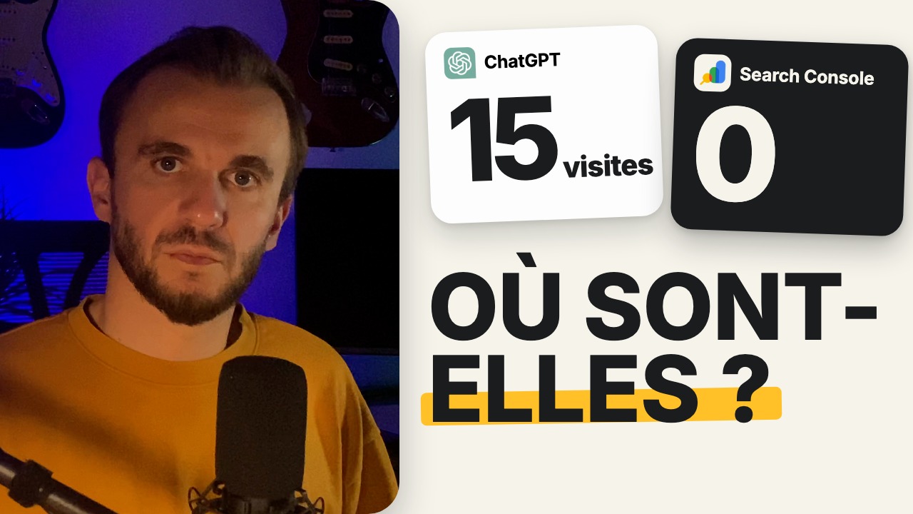 Search Console ne voit pas ChatGPT : 15 visites, 0 dans la Search Console